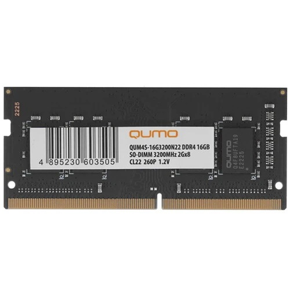 SODIMM DDR4 16Gb 3200MHz QUMO QUM4S-16G3200N22