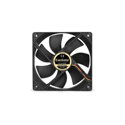 Вентилятор ExeGate ExtraPower EP12025B3P 120x120x25 двойной шарикоподшипник