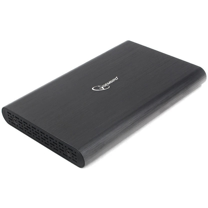 Внешний корпус 2.5'' Gembird EE2-U3S-50, чёрный, USB 3.0, SATA, алюминий