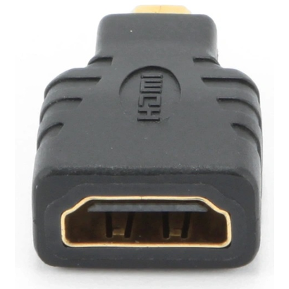 Переходник HDMI - MicroHDMI Gembird 19F/19M, золотые разъемы, пакет A-HDMI-FD
