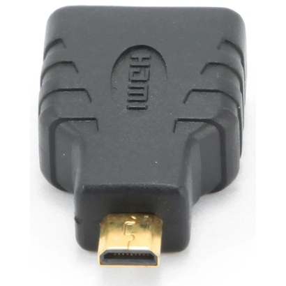 Переходник HDMI - MicroHDMI Gembird 19F/19M, золотые разъемы, пакет A-HDMI-FD
