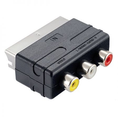 Переходник SCART to 3RCA+SVHS A7007