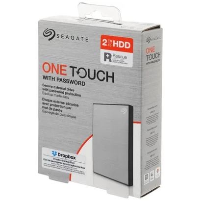 Портативный жесткий диск SEAGATE USB3.0 2Tb SILVER STKY2000401