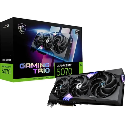 Видеокарта MSI RTX 5070 GAMING TRIO 12G