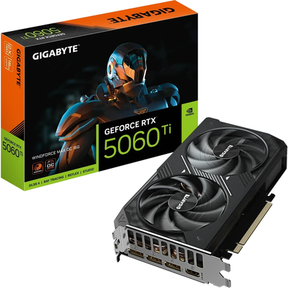 Видеокарта Gigabyte RTX 5060 Ti GV-N506TWF2MAX OC-16GD