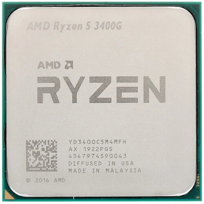 Процессор AMD RYZEN X4 R5-3400G SAM4