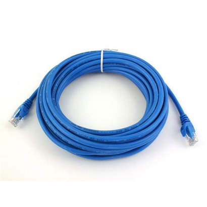Патч-корд литой, RJ45, Cat.5e, 10m, (синий) Cablexpert PP12-10M/B