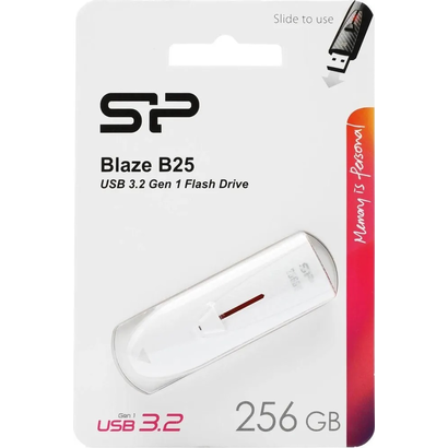 USB Flash 256Gb USB 3.2 Silicon Power Blaze B25 SP256GBUF3B25V1W