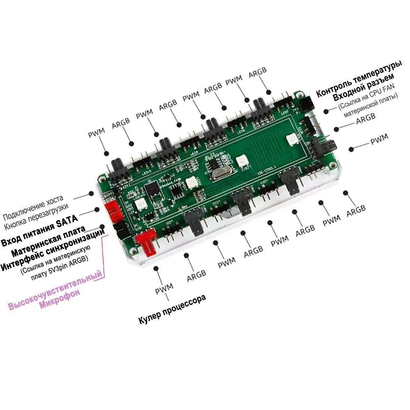 Контроллер вентиляторов 5V 3PIN ARGB/4pin