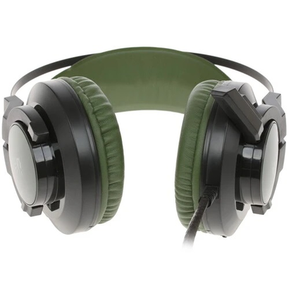 Наушники A4Tech Bloody J450 черный/зеленый