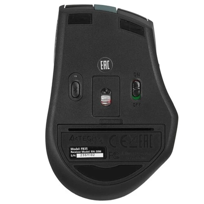 Мышь A4Tech Fstyler FB35 зелёный/черный