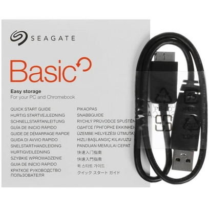 Портативный жесткий диск SEAGATE USB3.0 1Tb BLACK STJL1000400
