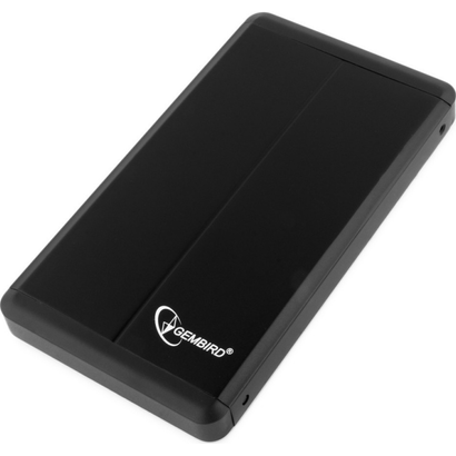 Внешний корпус 2.5'' Gembird EE2-U3S-2, черный, USB 3.0, SATA, металл