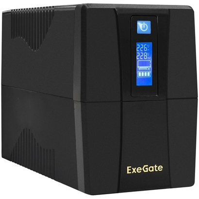 ИБП ExeGate EX292791RUS Power Smart ULB-1000.LCD.AVR.2SH
