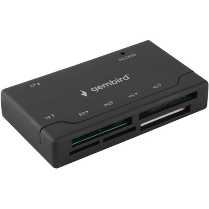 Кардридер USB 2.0 Gembird FD2-MSD-4