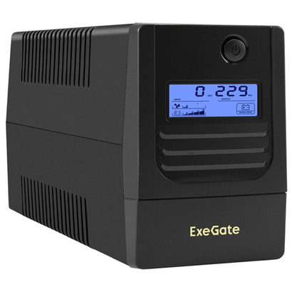 ИБП 850 В*А ExeGate EX299502RUS Smart LB-850.LCD.AVR.2SH
