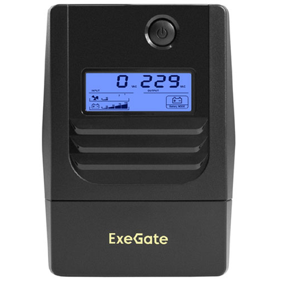 ИБП 850 В*А ExeGate EX299502RUS Smart LB-850.LCD.AVR.2SH