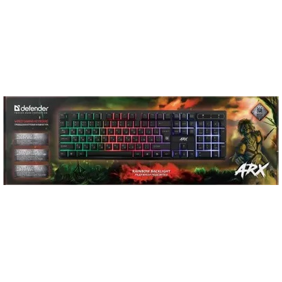 Игровая клавиатура DEFENDER Arx GK-196L