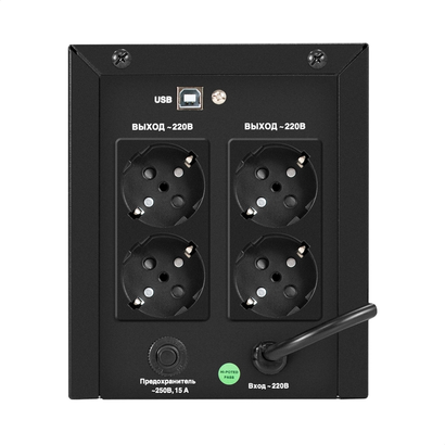 ИБП 2000 В*А ExeGate EX299822RUS Smart LB-2000.LCD.AVR.4SH.USB