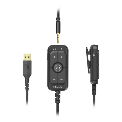 Наушники A4Tech Bloody M590i красный/черный