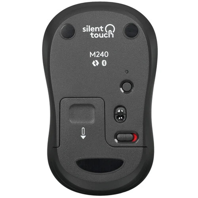 Мышь Logitech M240 SILENT графитовый 910-007078
