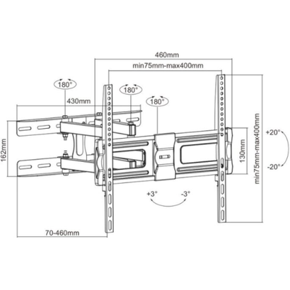 Кронштейн ITech PTRB44L