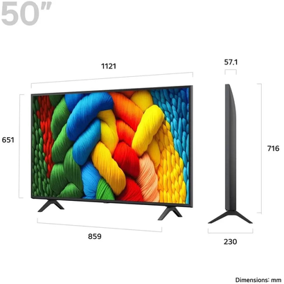 Телевизор LG 50'' 50NANO80A6B