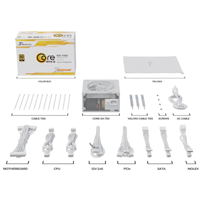 Блок питания 750W Seasonic GX-750 WH