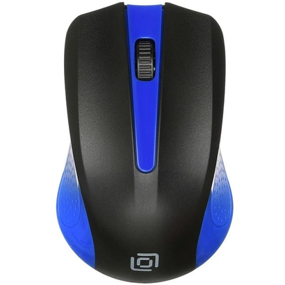 Мышь Oklick 485MW черный/синий