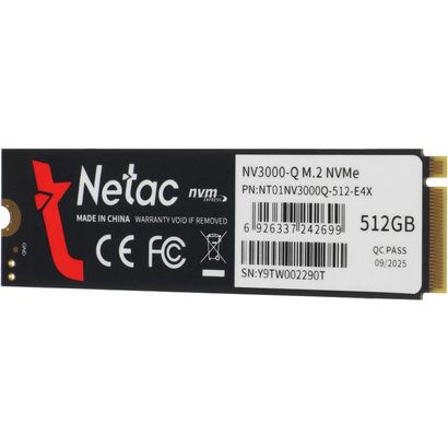 SSD M.2 512Gb NETAC NT01NV3000Q-512-E4X
