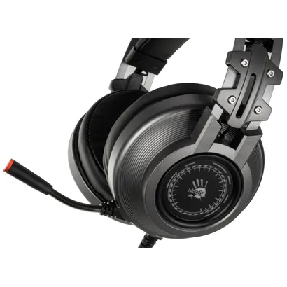 Наушники A4Tech Bloody J527 серый 2м мониторные USB