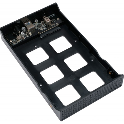 Внешний корпус для 3.5'' Gembird EE3-U3S-1, USB 3.0, SATA III, металл