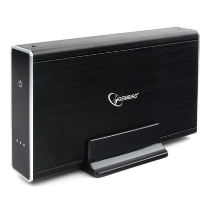 Внешний корпус 3.5'' Gembird EE3-U3S-80, черный, алюминий