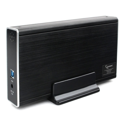 Внешний корпус 3.5'' Gembird EE3-U3S-80, черный, алюминий