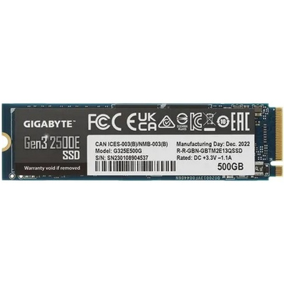 SSD M.2 500Gb GIGABYTE G325E500G