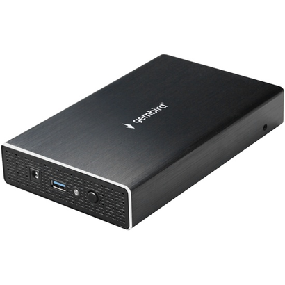 Внешний корпус для 3.5'' Gembird EE3-U3S-1, USB 3.0, SATA III, металл