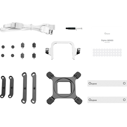 Кулер процессорный Ocypus Sigma L36 WH ARGB