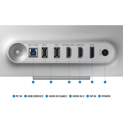 Монитор 31.5'' Samsung  LS32DG800SIXCI