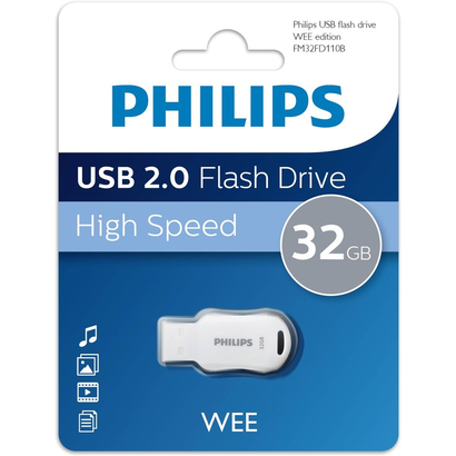 USB Flash 32Gb USB 2.0 PHILIPS WEE FM32FD110B/97