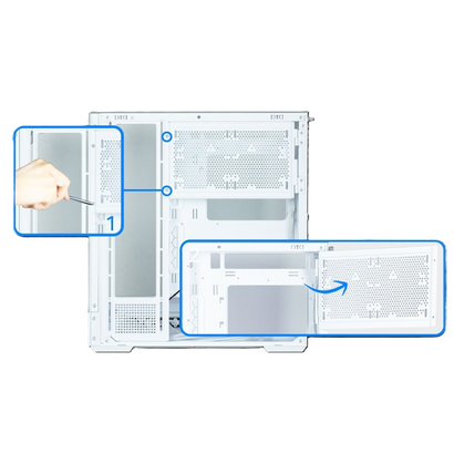 Корпус ZALMAN P40 Prism Plus WH