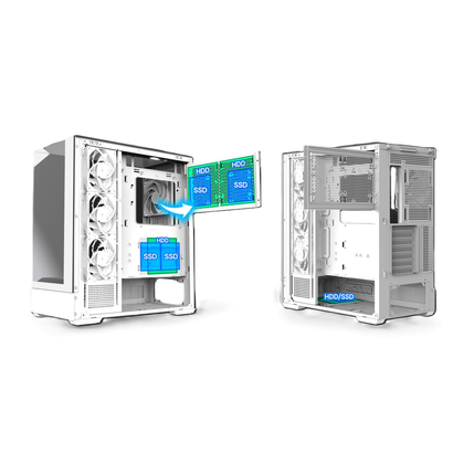 Корпус ZALMAN P40 Prism Plus WH