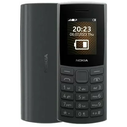 Мобильный телефон Nokia 105 черный
