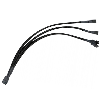 Разветвитель питания для корпусных вентиляторов Cablexpert CC-FAN-1F3M-27CM