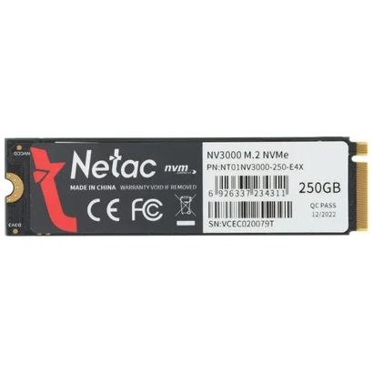 SSD M.2 250Gb NETAC NT01NV3000-250-E4X