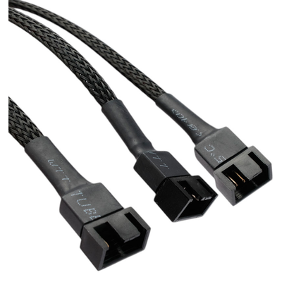 Разветвитель питания для корпусных вентиляторов Cablexpert CC-FAN-1F3M-27CM