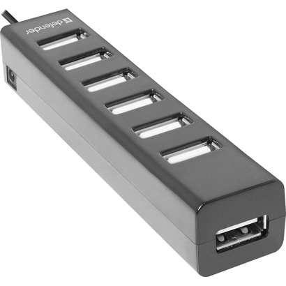 Концентратор USB 2.0 Defender Quadro Swift