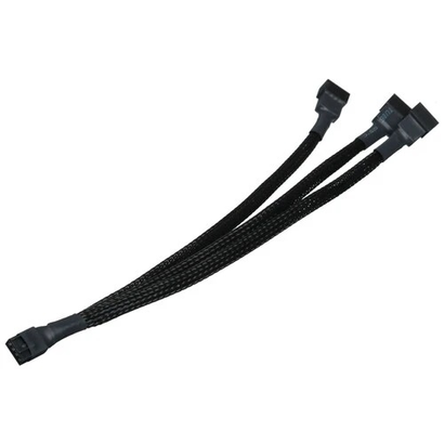 Разветвитель питания для корпусных вентиляторов Cablexpert CC-FAN-1F3M-27CM