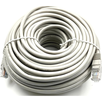 Патч-корд литой, UTP, RJ45, Cat.5e, 30m, (серый) Gembird/Cablexpert PP12-30M