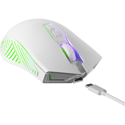 Игровая мышь DEFENDER Pandora GM-502, белая