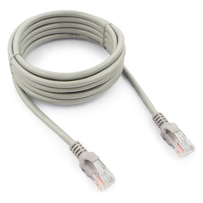 Патч-корд Cablexpert cat.6, 3м серый PP6U-3M